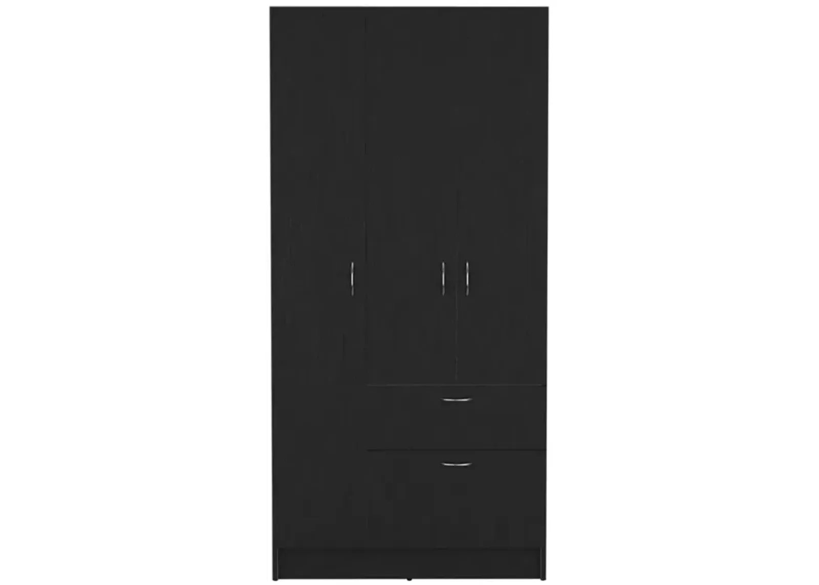 Armoire Cobra, Bedroom, Black / White