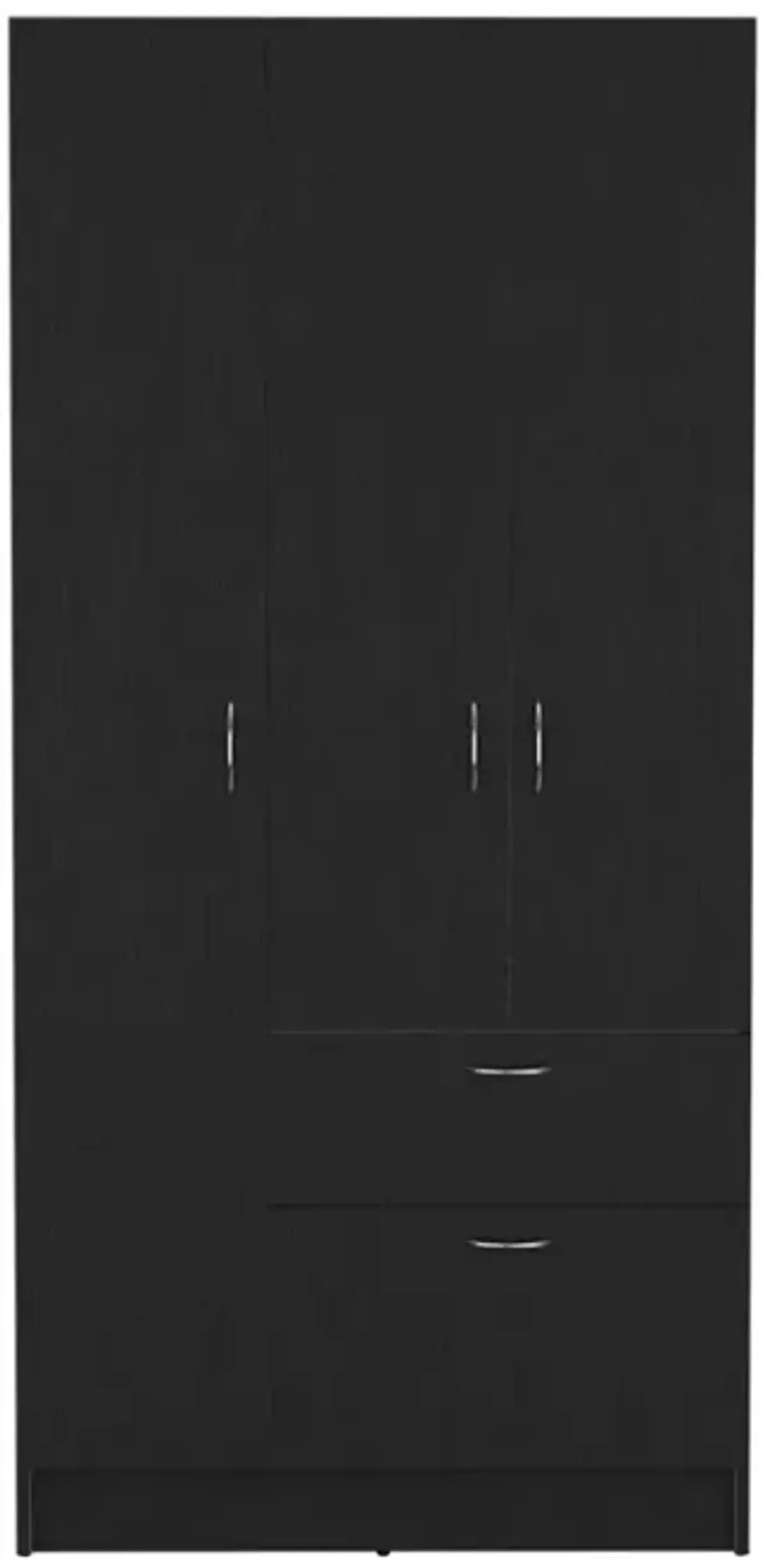 Armoire Cobra, Bedroom, Black / White