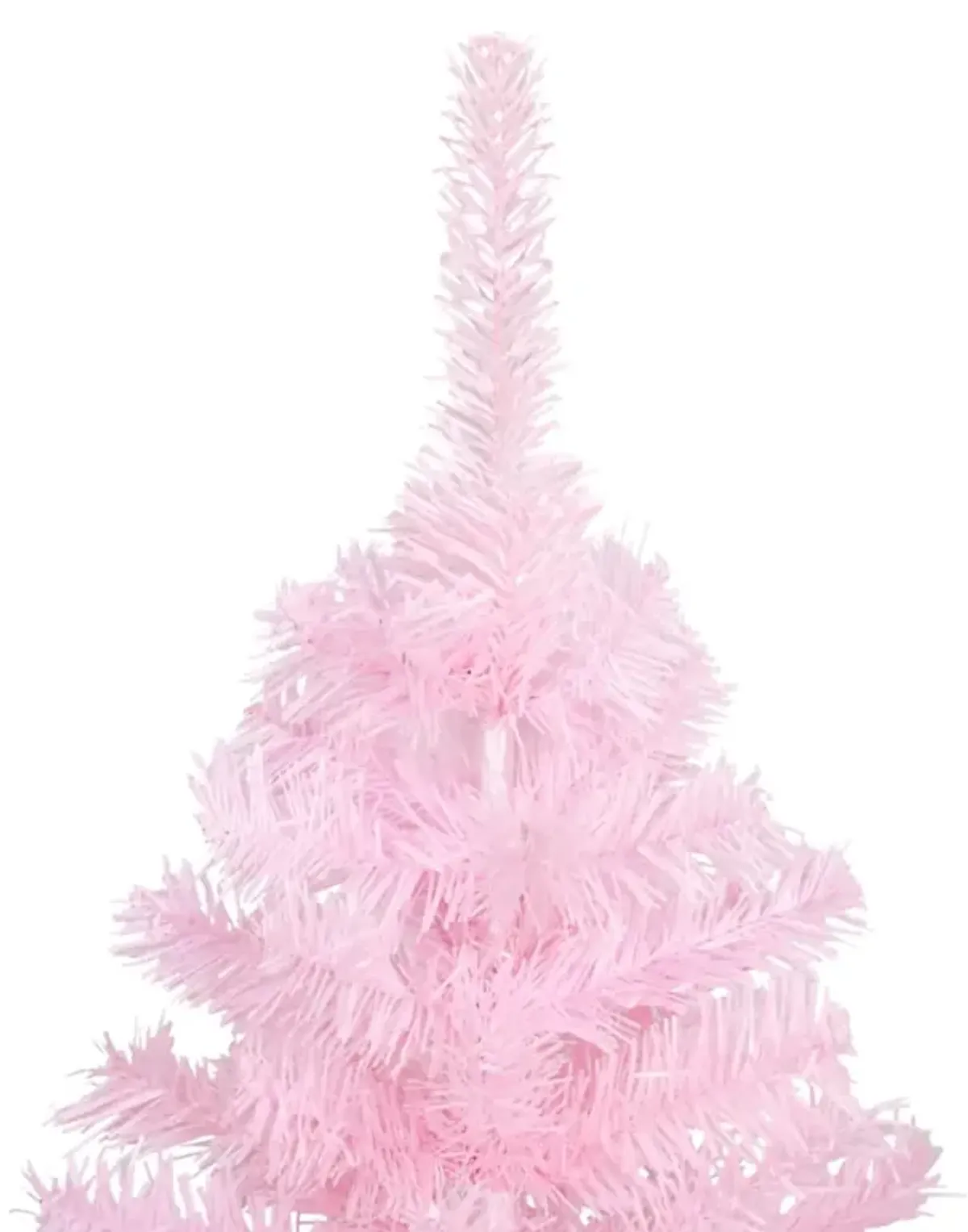 vidaXL Artificial Christmas Tree with Stand Pink 59.1" PVC