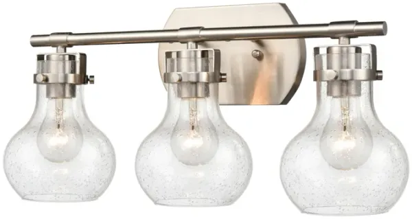 Salamanca 21'' Wide 3-Light Silver Vanity Light