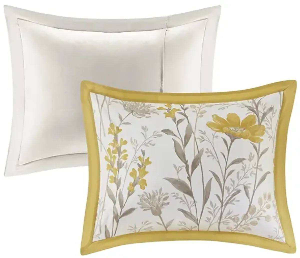 Gracie Mills Jesse 5-Piece Botanical Cotton Comforter Set