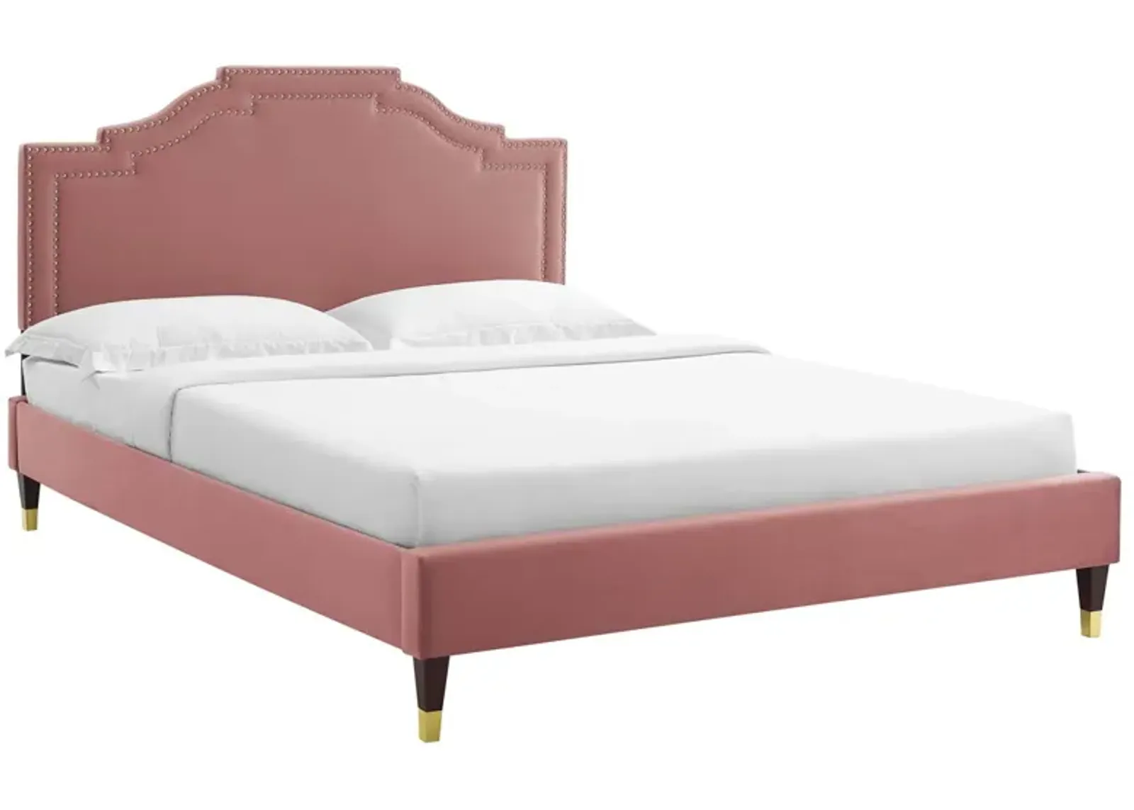 Modway - Adelaide Performance Velvet Queen Platform Bed