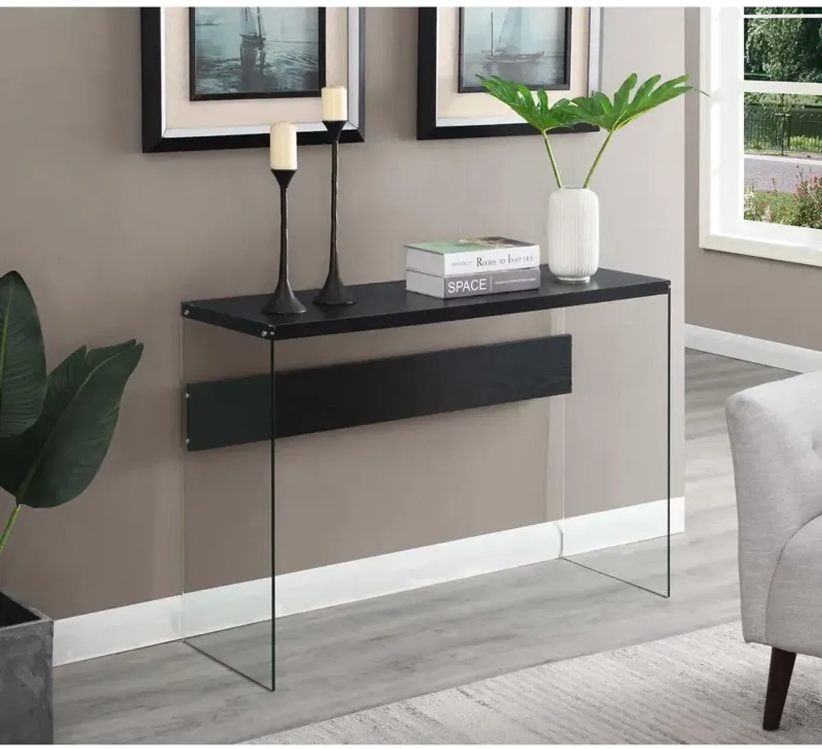 Convenience Concepts SoHo Console Table/Desk