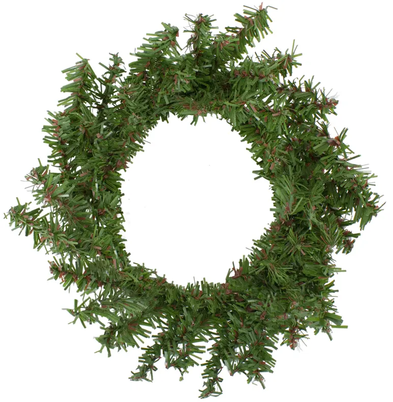 Canadian Pine Artificial Christmas Wreath - 8-Inch  Unlit