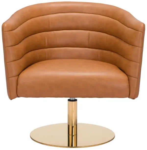 Justin Accent Chair Brown