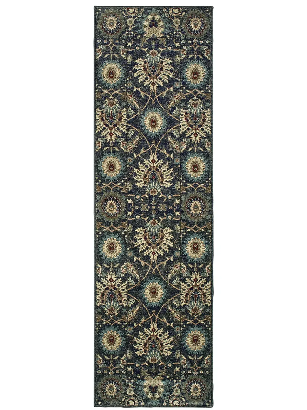 Raleigh 2'3" x 7'6" Navy Rug