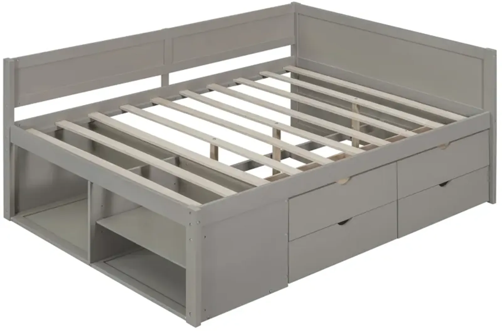 Merax Daybed with Drawers and Shelves