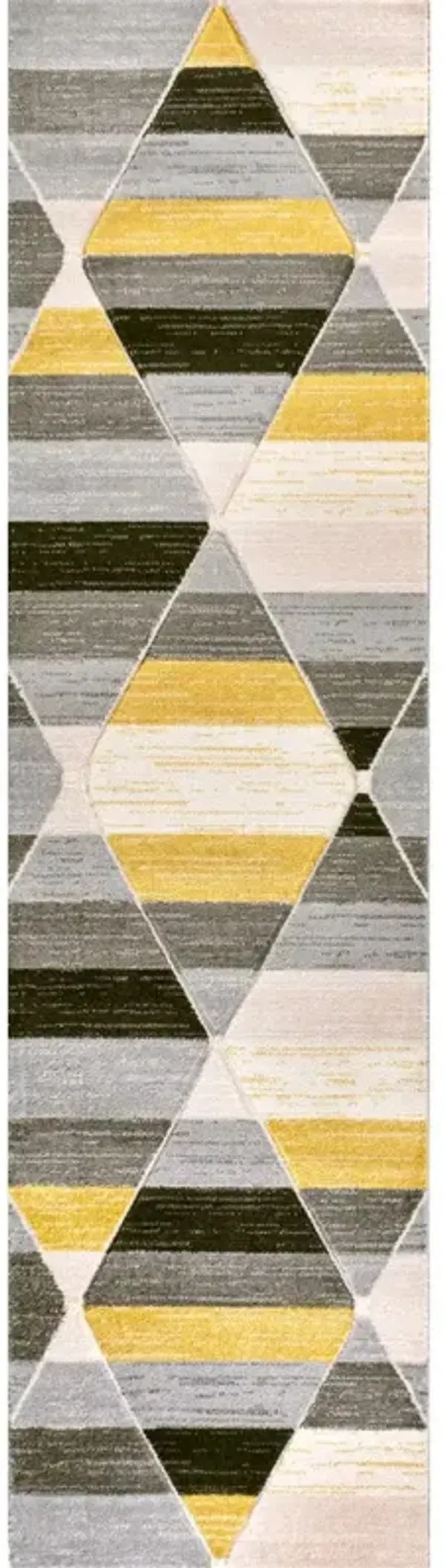 Kehoe Retro Diamonds Geometric Area Rug