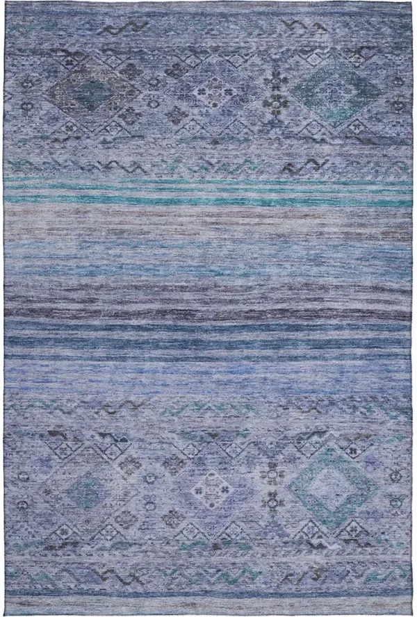 Karaj KJ4 Blue 2'3" x 7'6" Rug