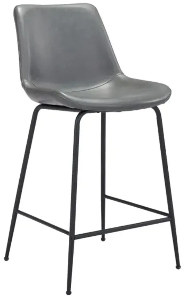 Byron Counter Stool Gray