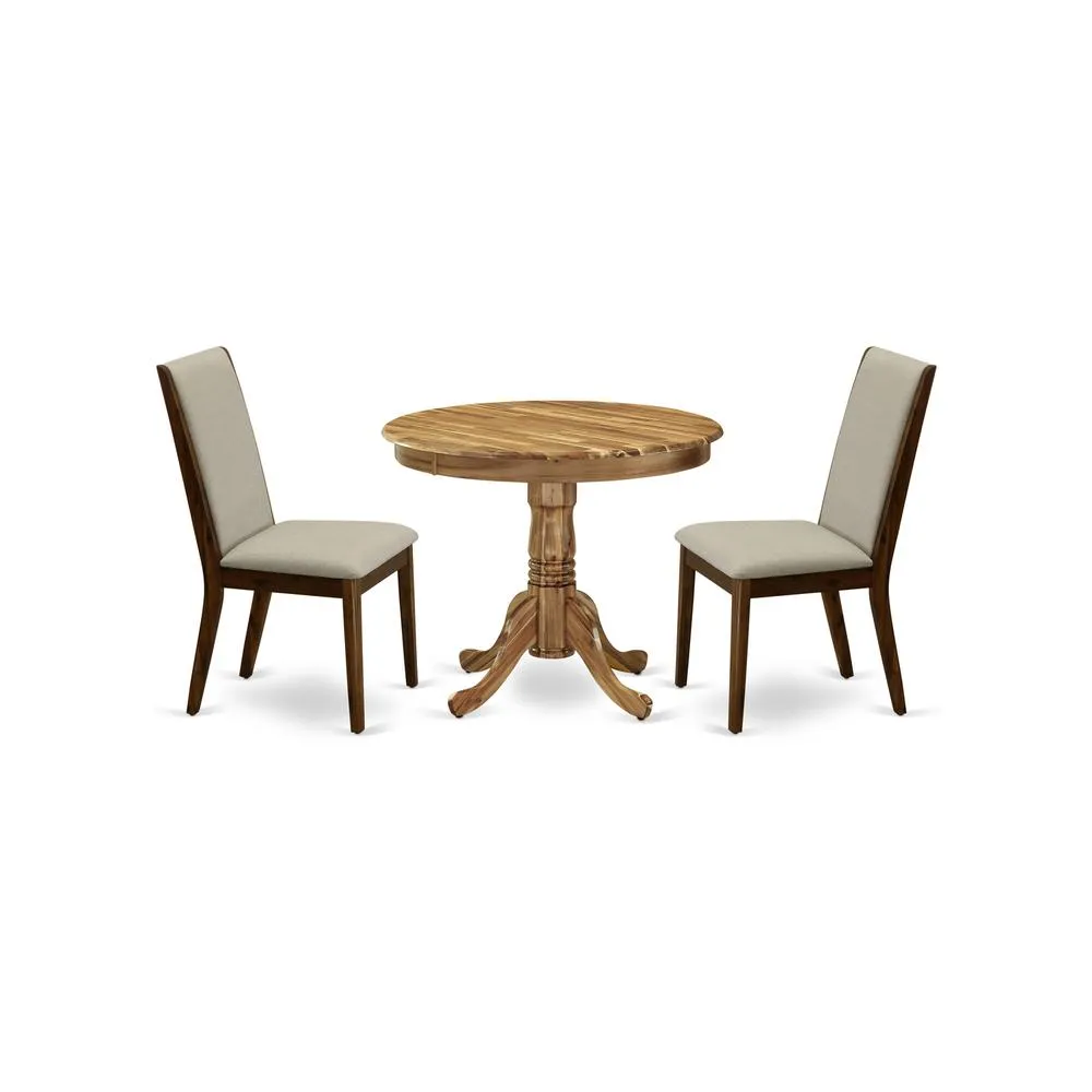 Dining Room Set Natural, ANLA3-ANA-05