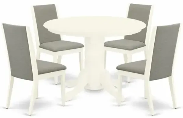 Dining Room Set Linen White
