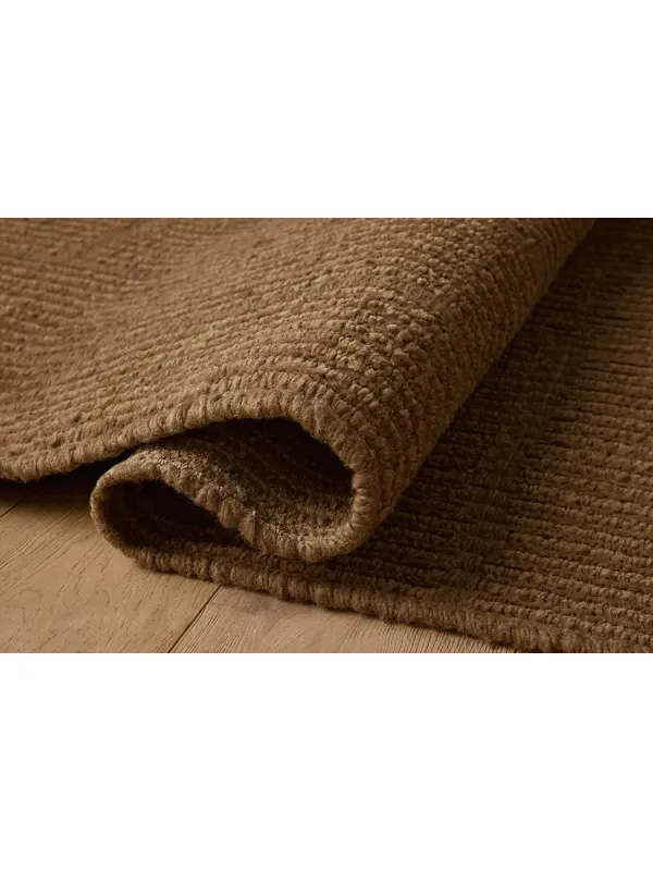 Greenwich GRN01 Rust 4'0" x 6'0" Accent Rug by Jeremiah Brent x Loloi