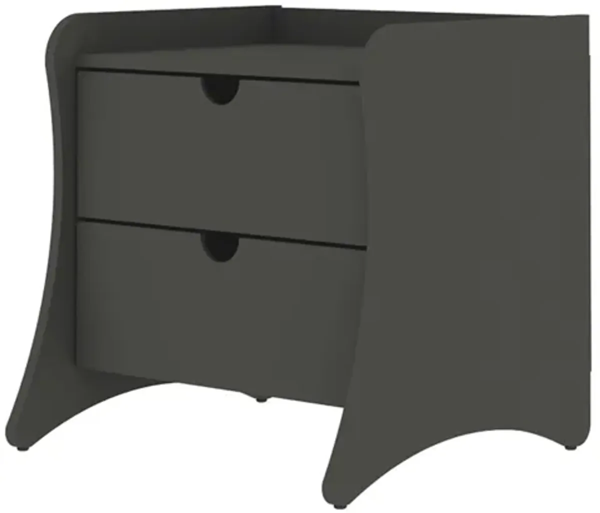 Coney Gray Nightstands (Set of 2)