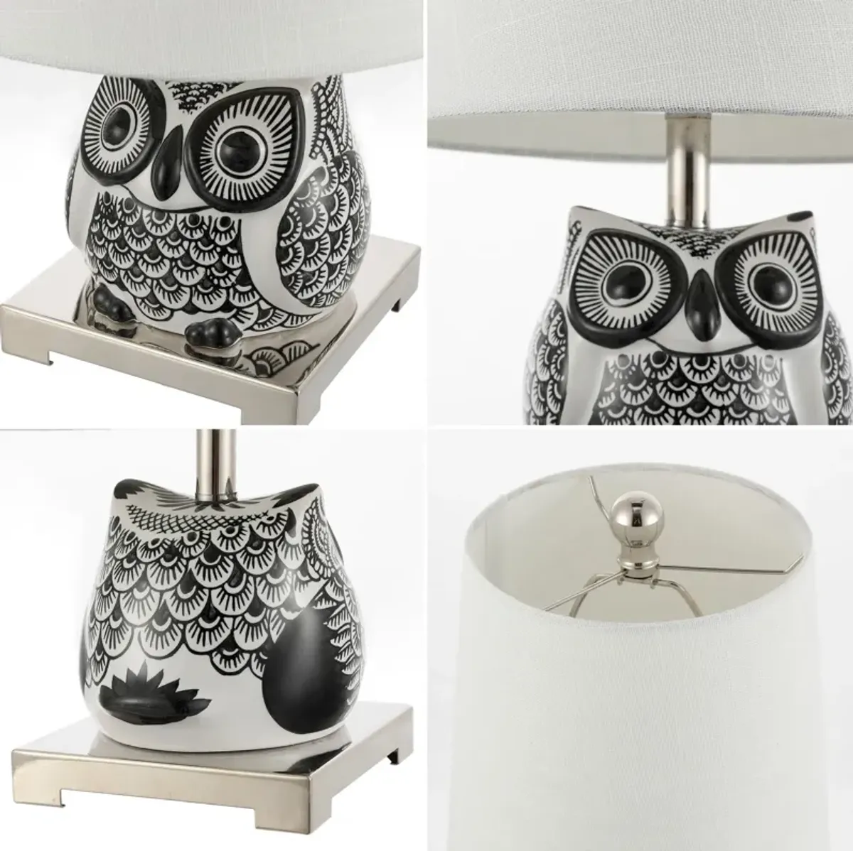 Justina Ceramic Mini LED Table Lamp