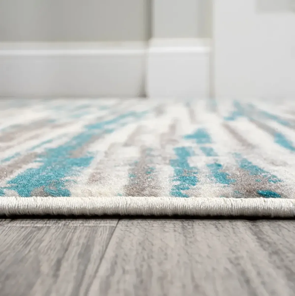 Speer Abstract Linear Stripe Area Rug