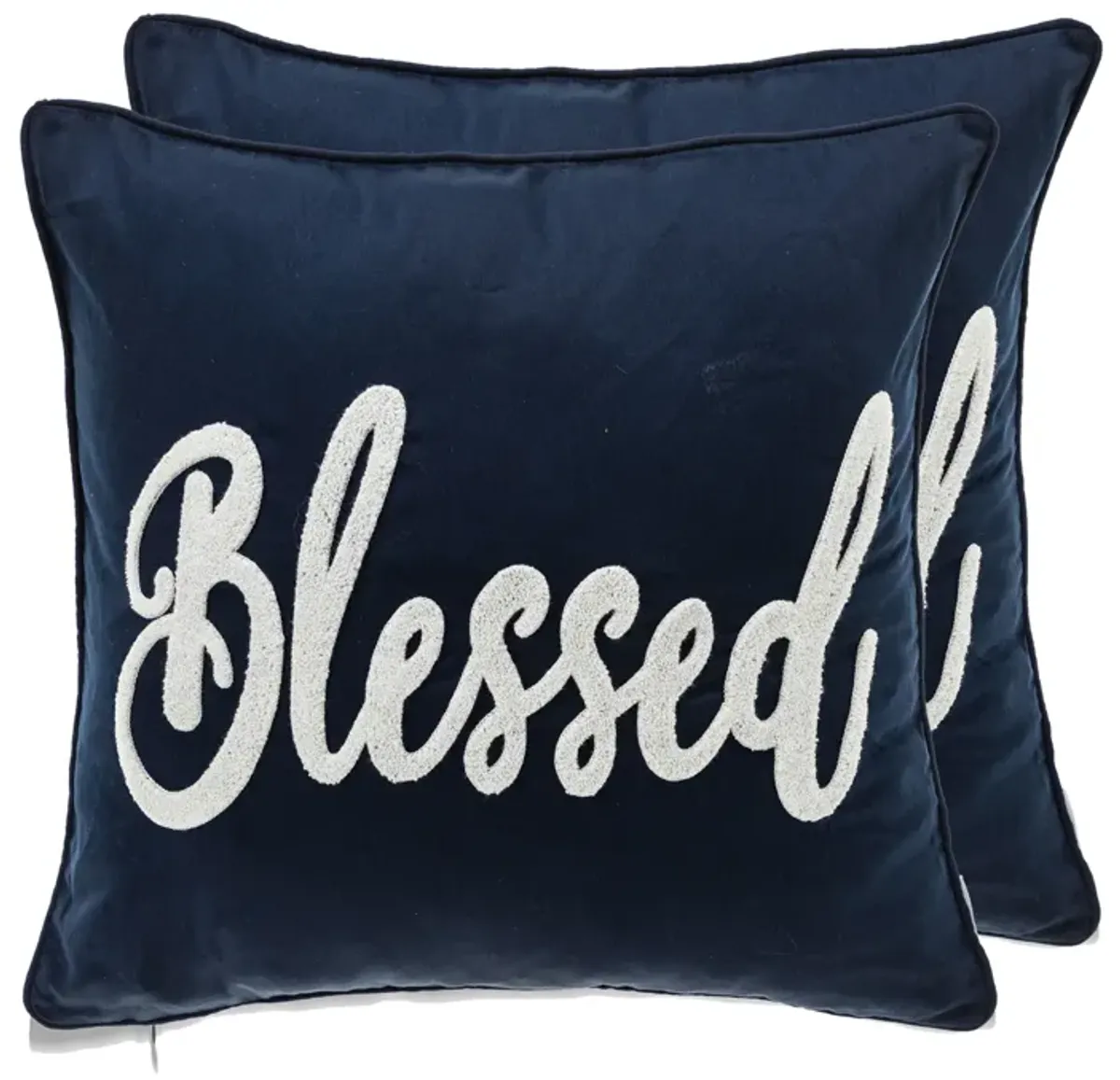 Cottage Icons throw pillow - set of 2
