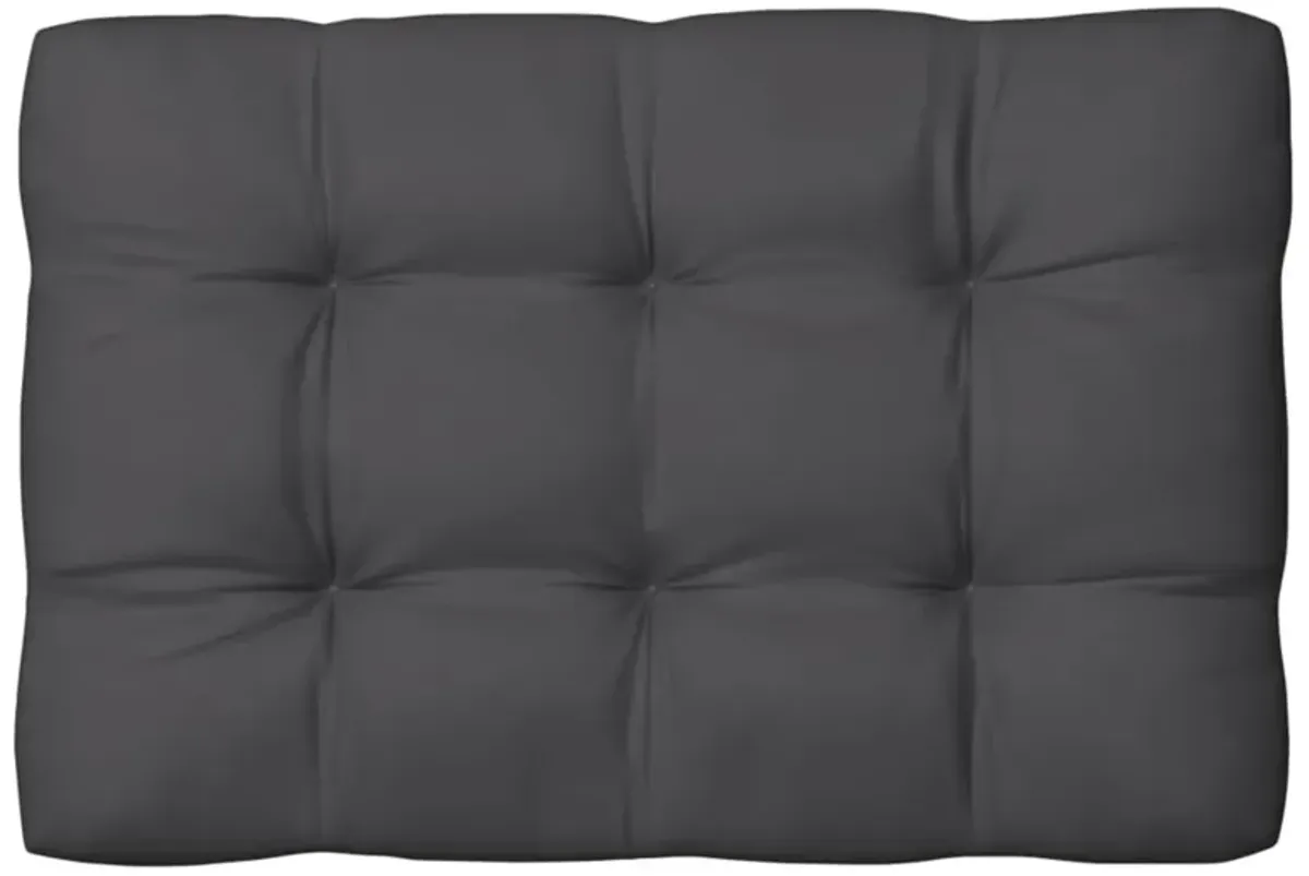 vidaXL Pallet Sofa Cushion Anthracite 47.2"x31.5"x4.7"