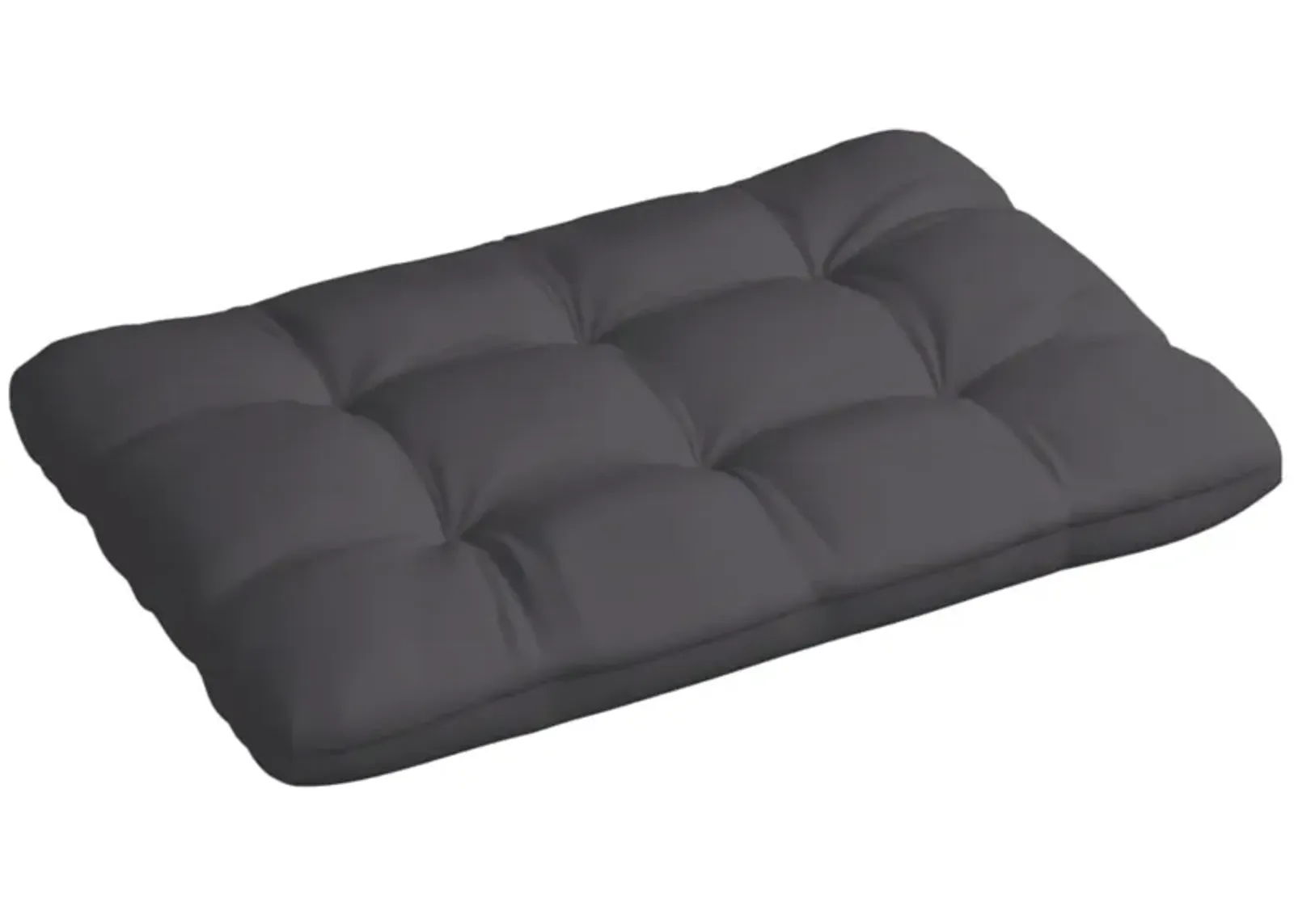 vidaXL Pallet Sofa Cushion Anthracite 47.2"x31.5"x4.7"