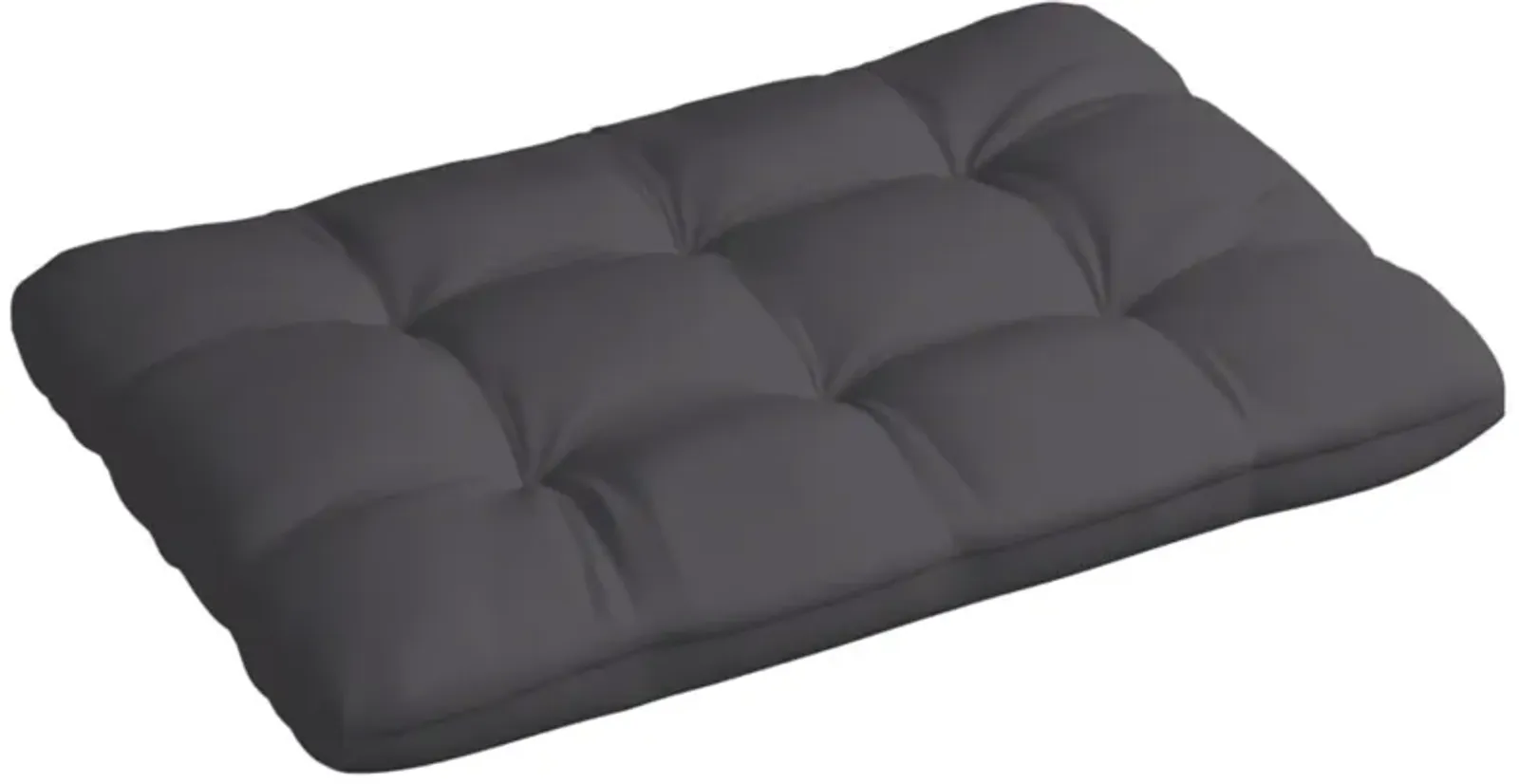 vidaXL Pallet Sofa Cushion Anthracite 47.2"x31.5"x4.7"