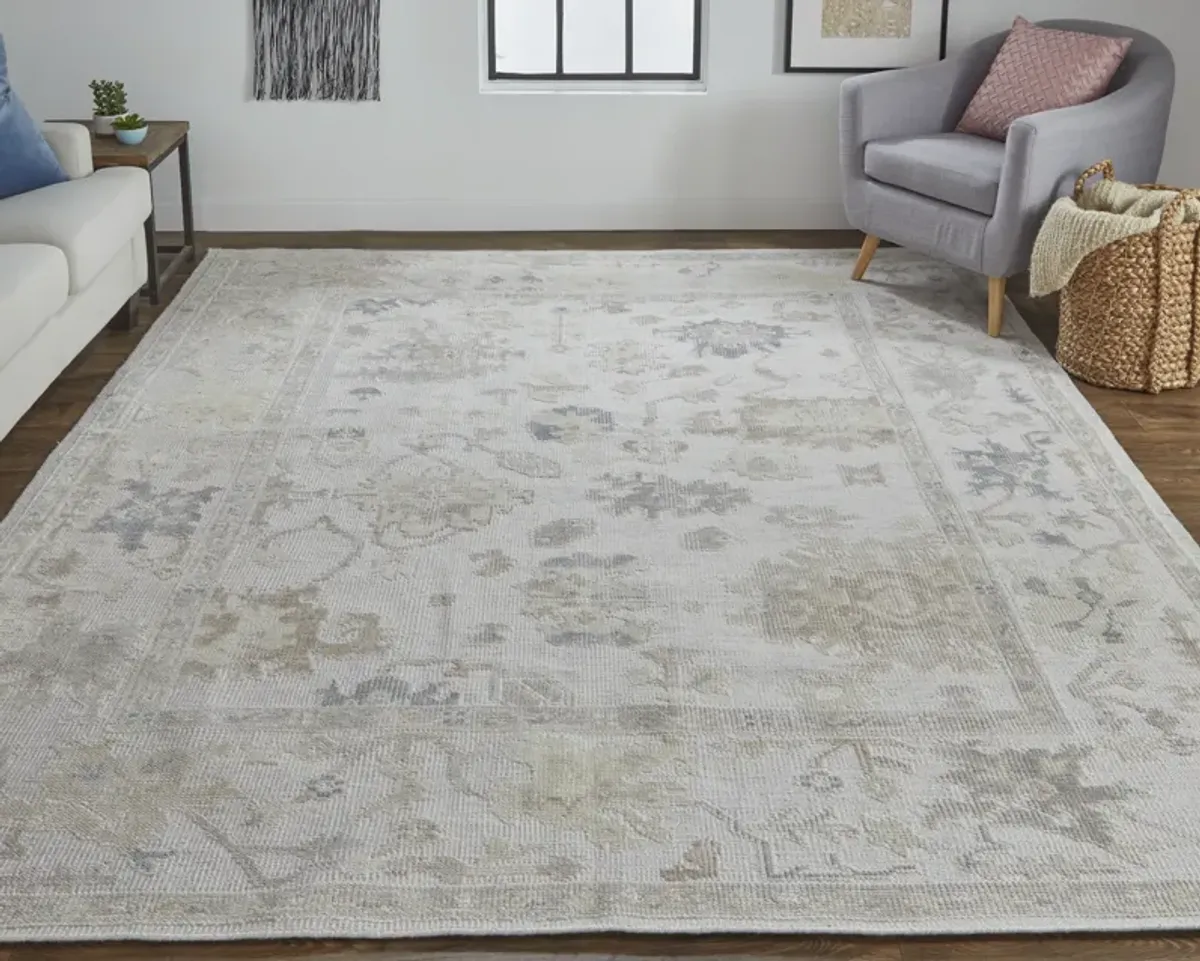 Wendover 6864F Tan/Ivory/Orange 8' x 10' Rug