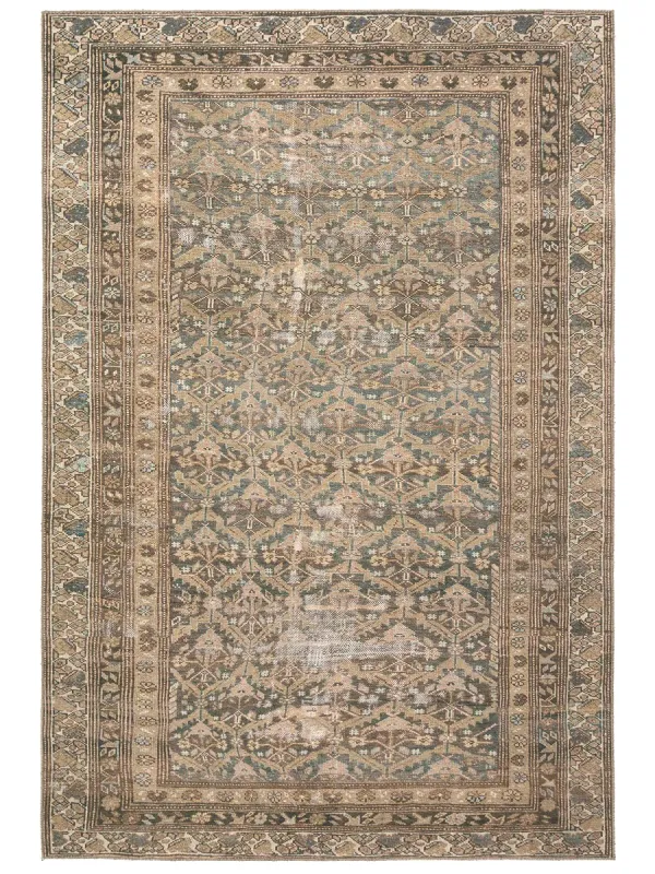 Garcia GAR09 Brown 3' x 8' Rug