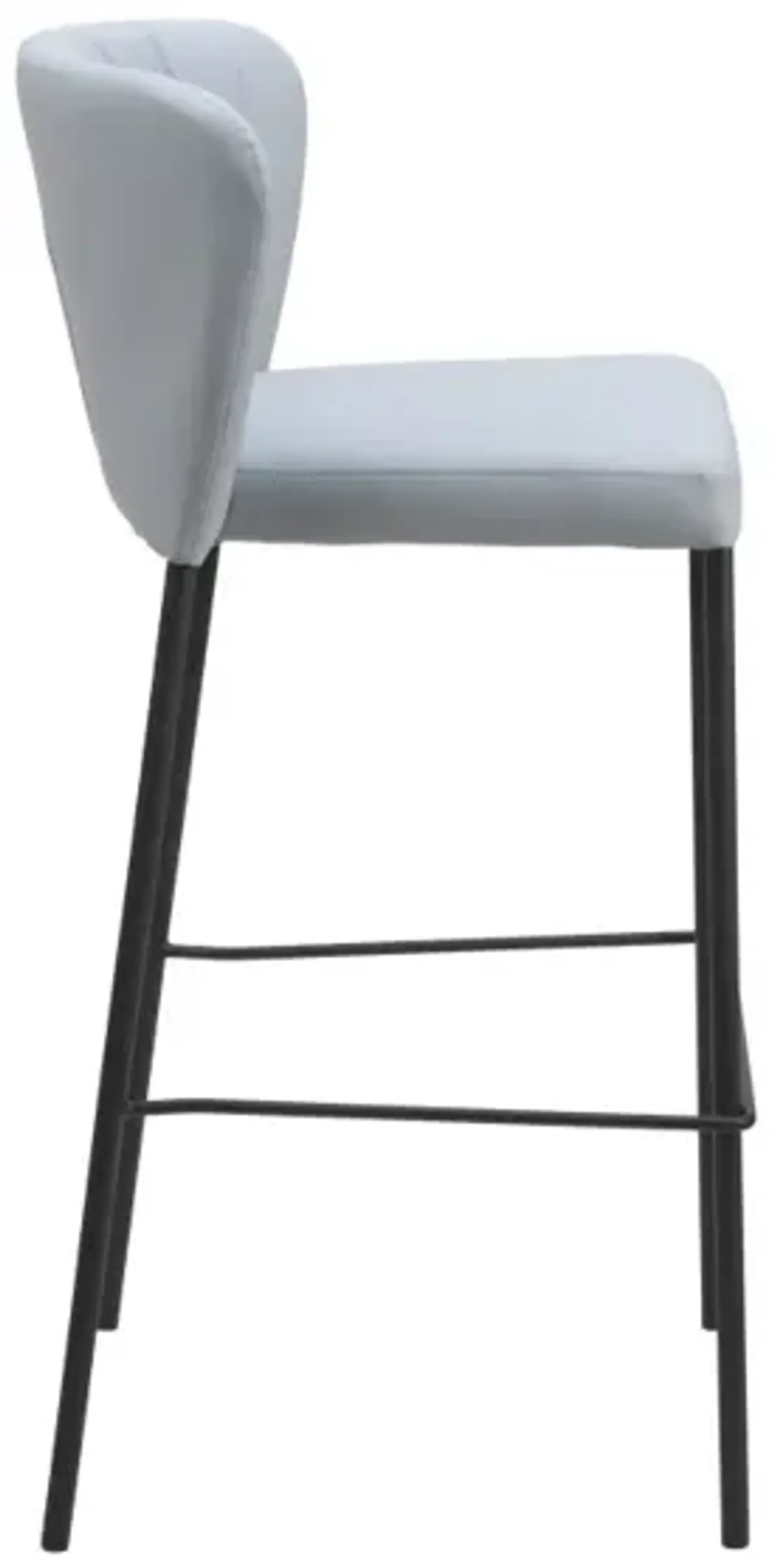 Linz Barstool (Set of 2) Gray