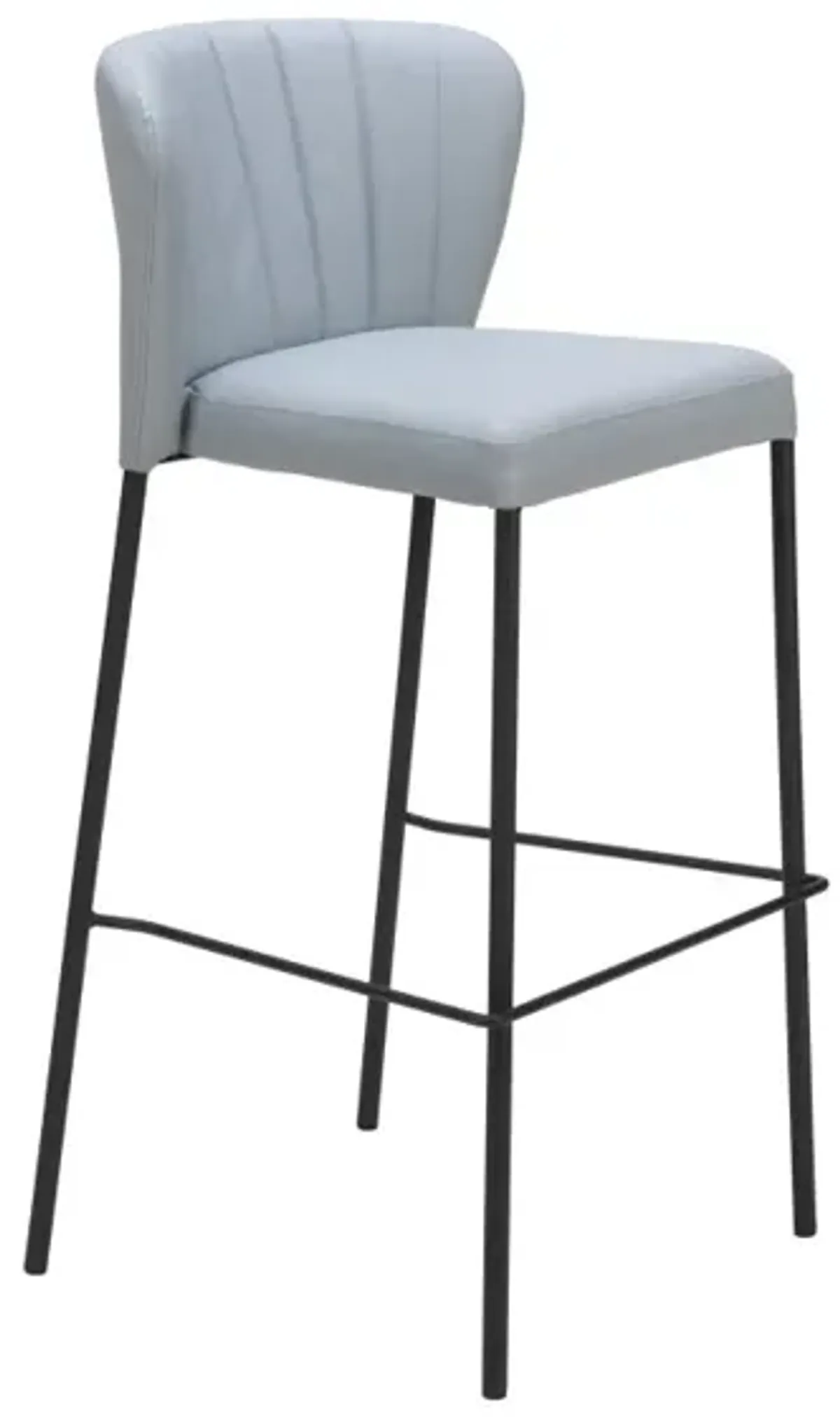 Linz Barstool (Set of 2) Gray