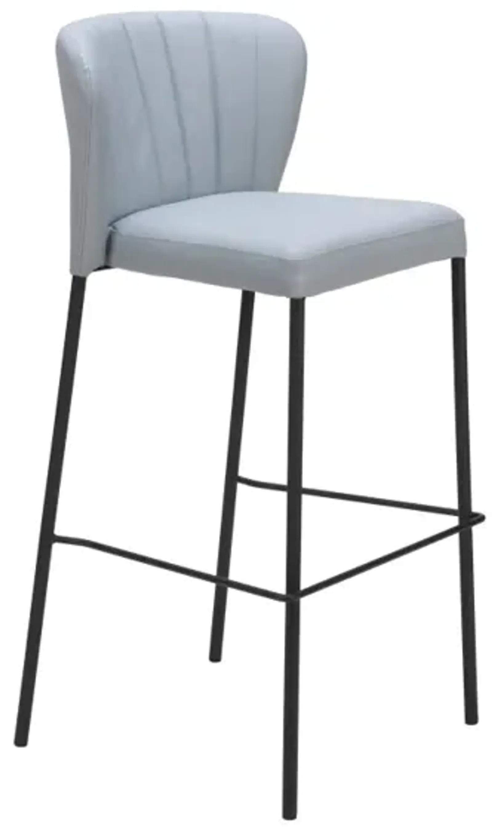 Linz Barstool (Set of 2) Gray