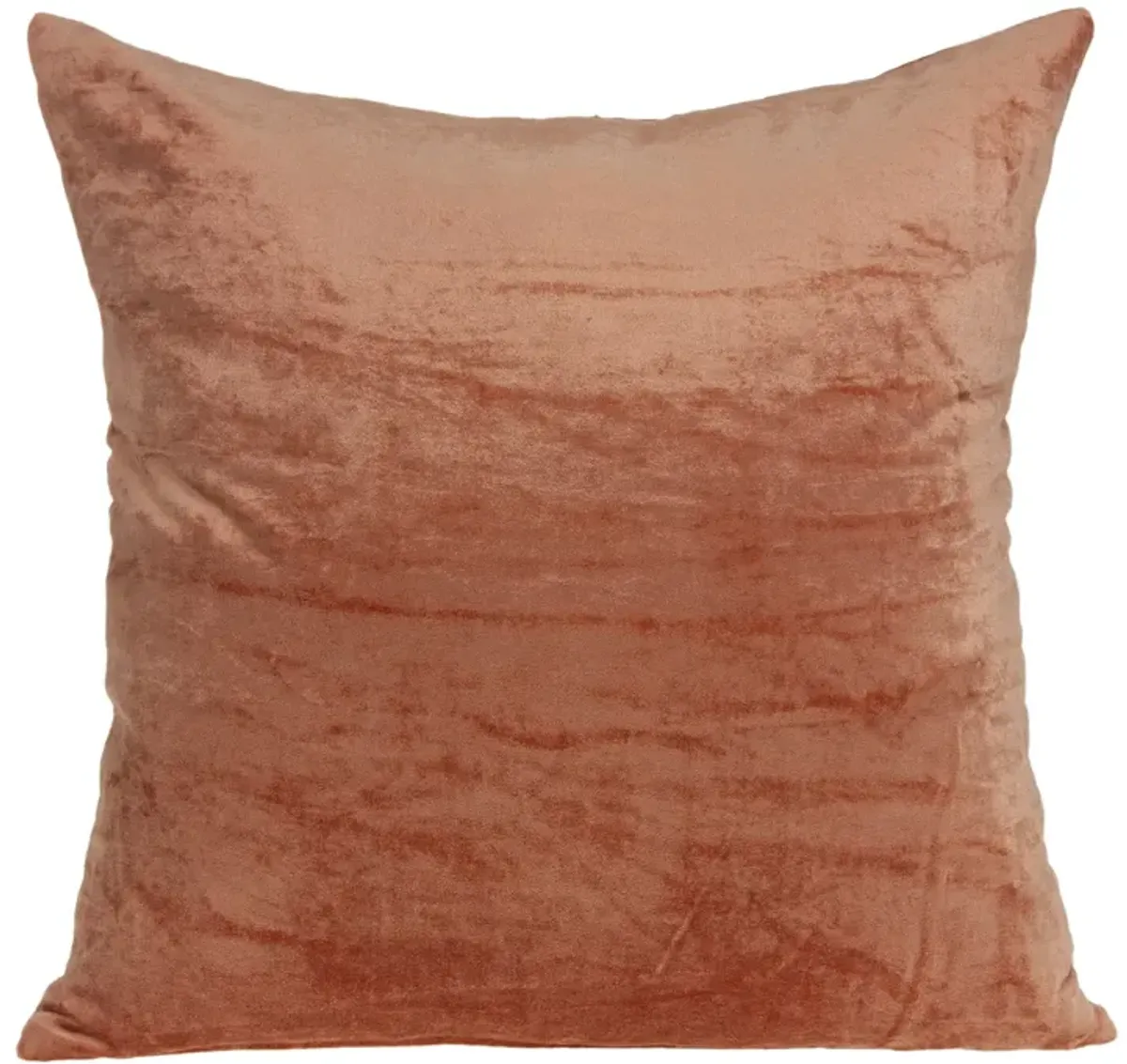20" Orange Transitional Throw Pillow