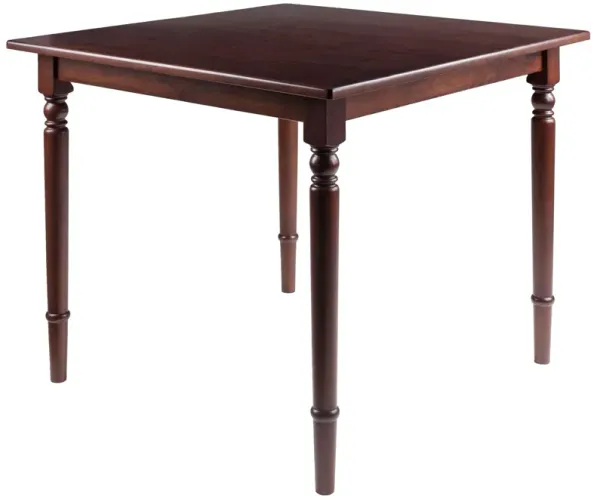 Yardlio Elegant Walnut Dining Table | Solid Wood | Small-Space Friendly | Timeless Design