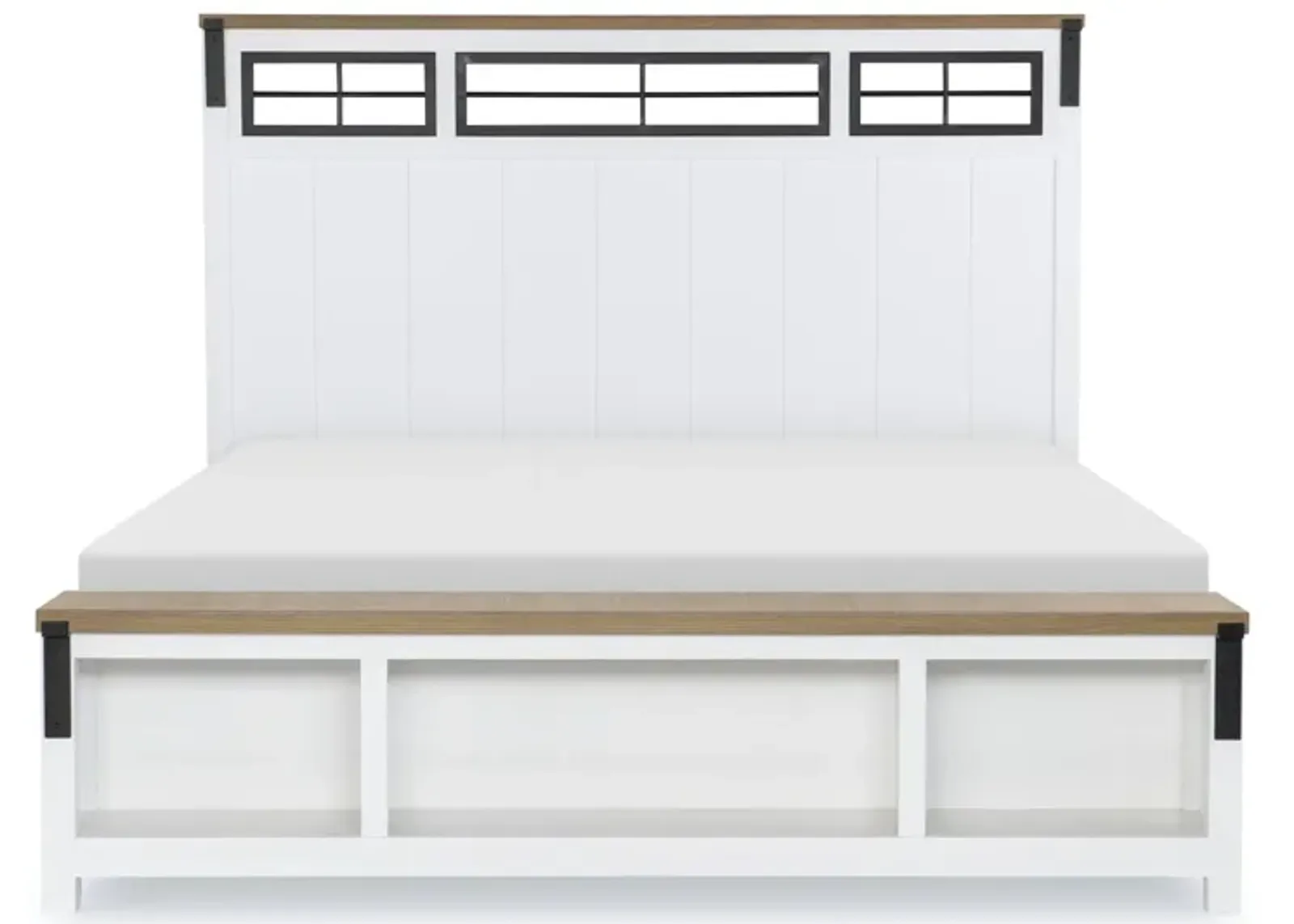 Franklin Cal King Panel Bed w/ Storage