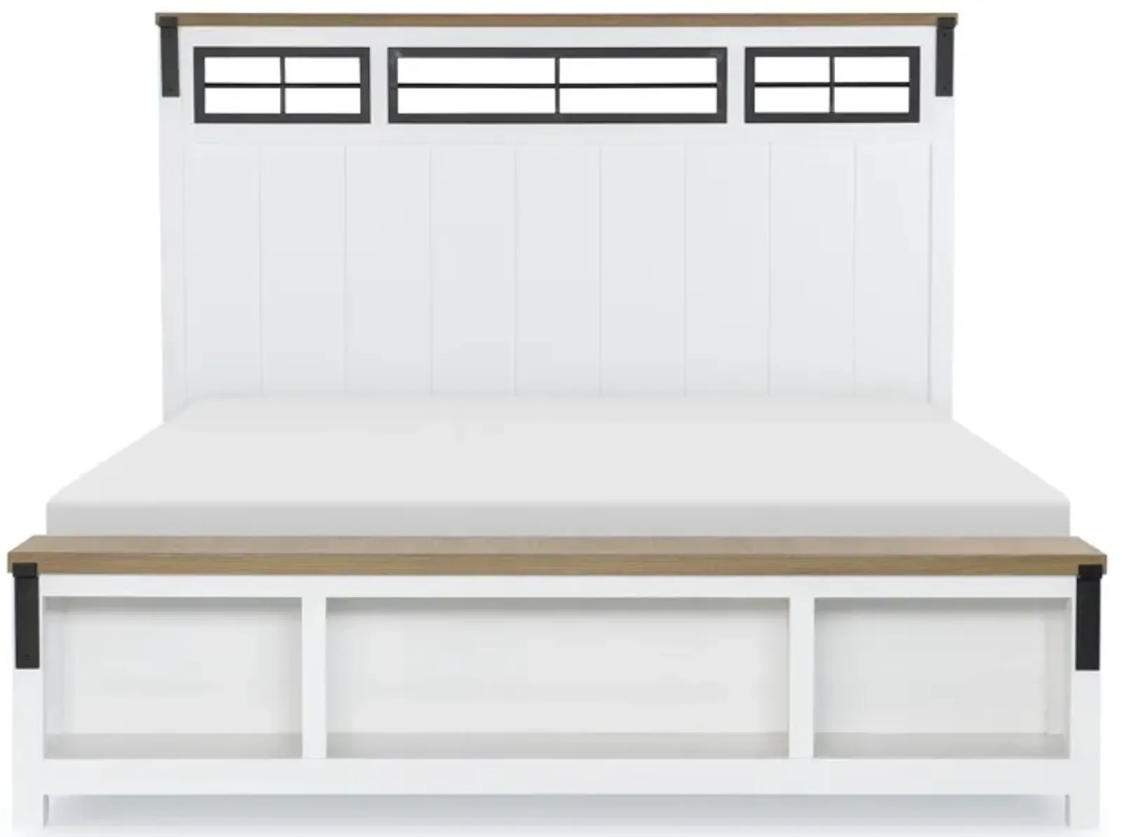 Franklin Cal King Panel Bed w/ Storage