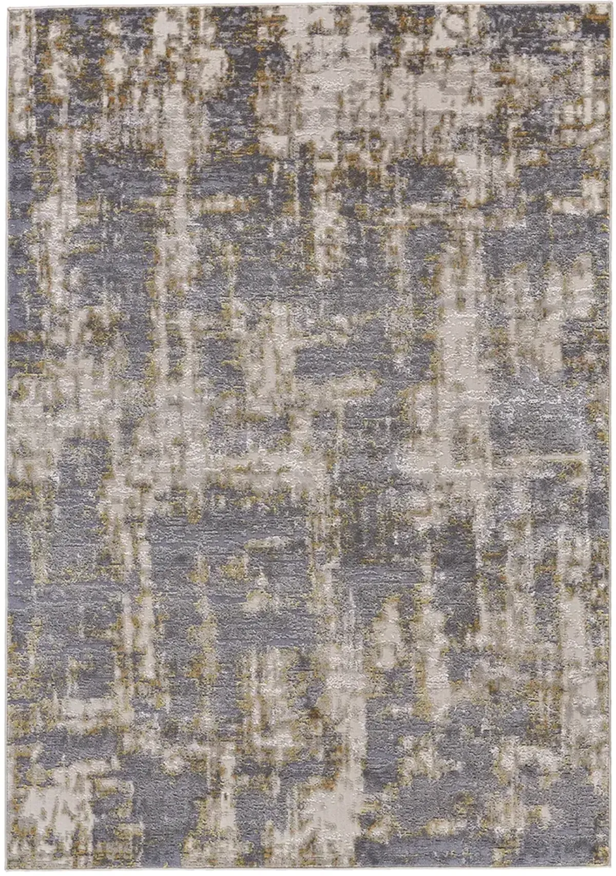 Waldor 3969F Gray/Gold 1'8" x 2'10" Rug