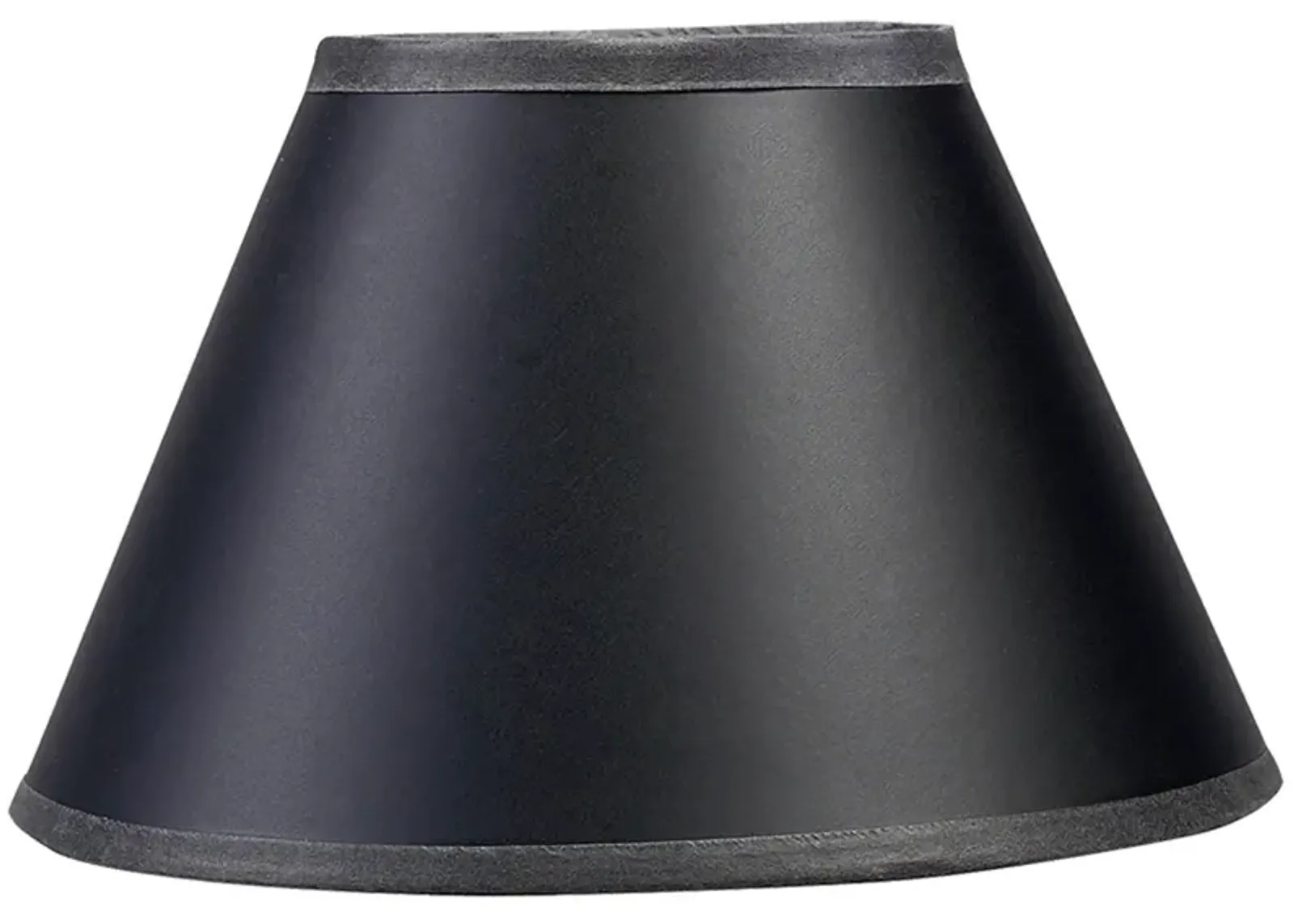 Black Paper Candle Clip Shade 5"