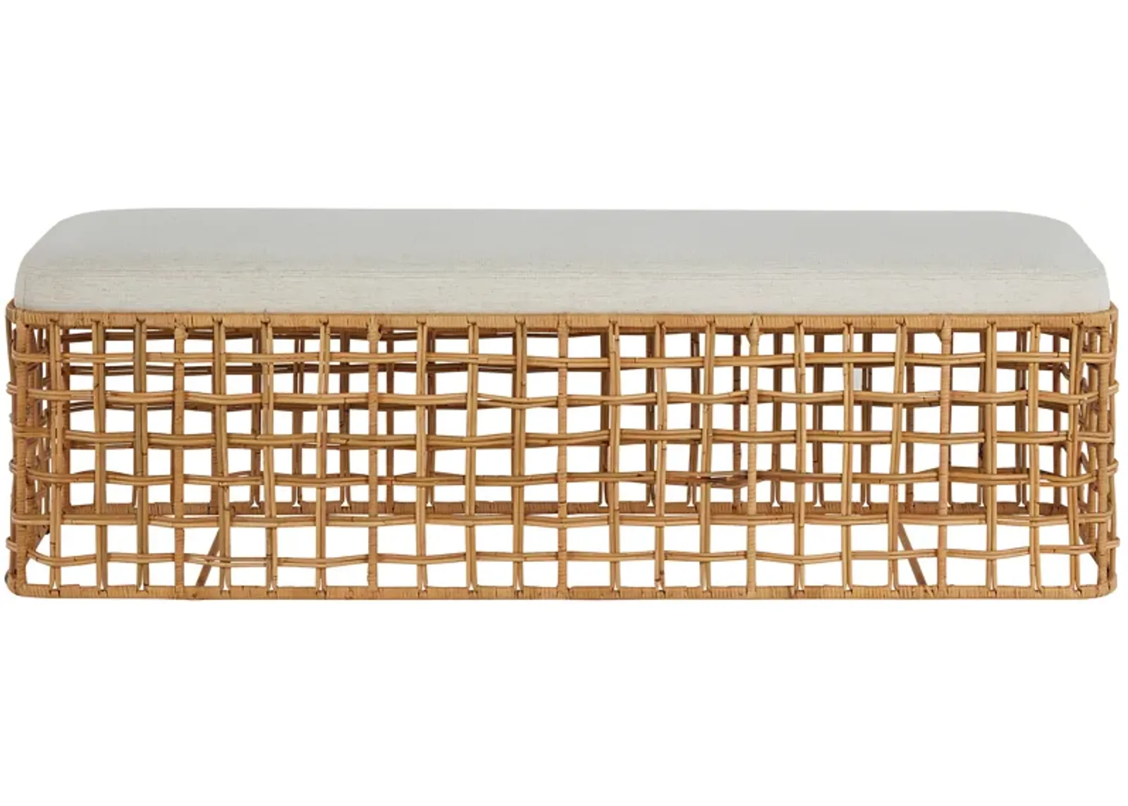 Rattan Bench