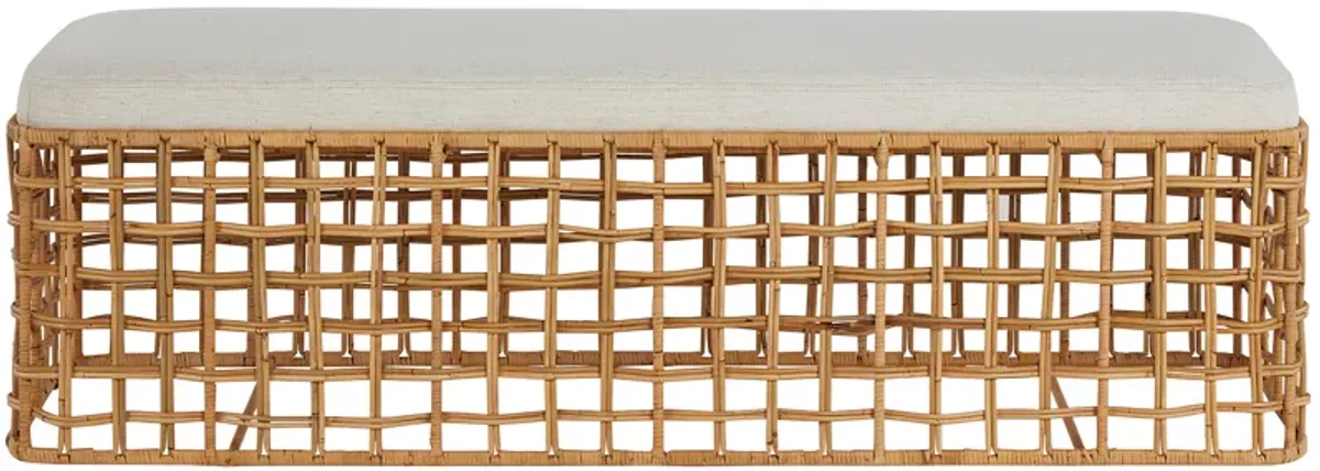 Rattan Bench