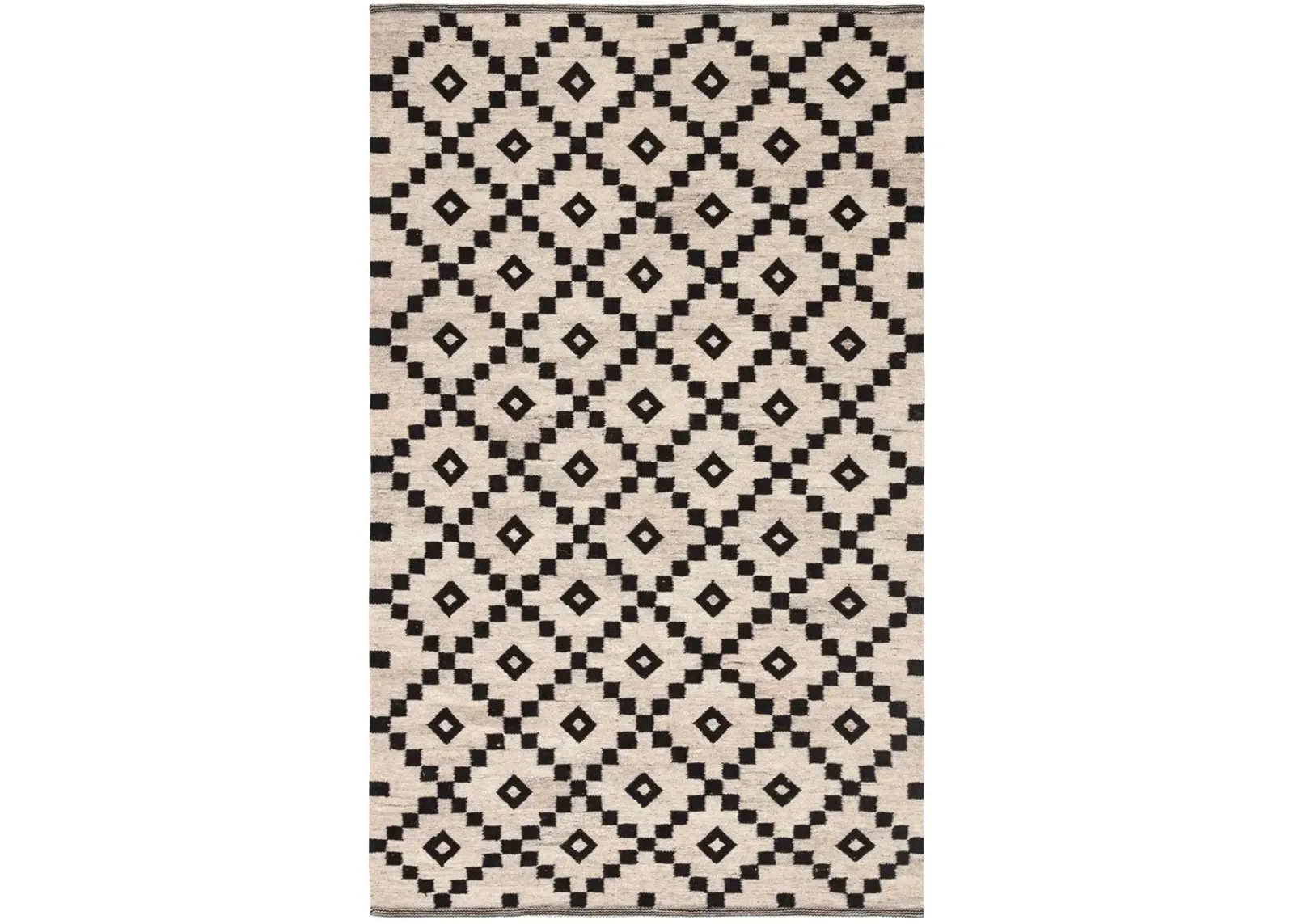 Scandinavia Nordic Croix Black 5' x 8' Rug