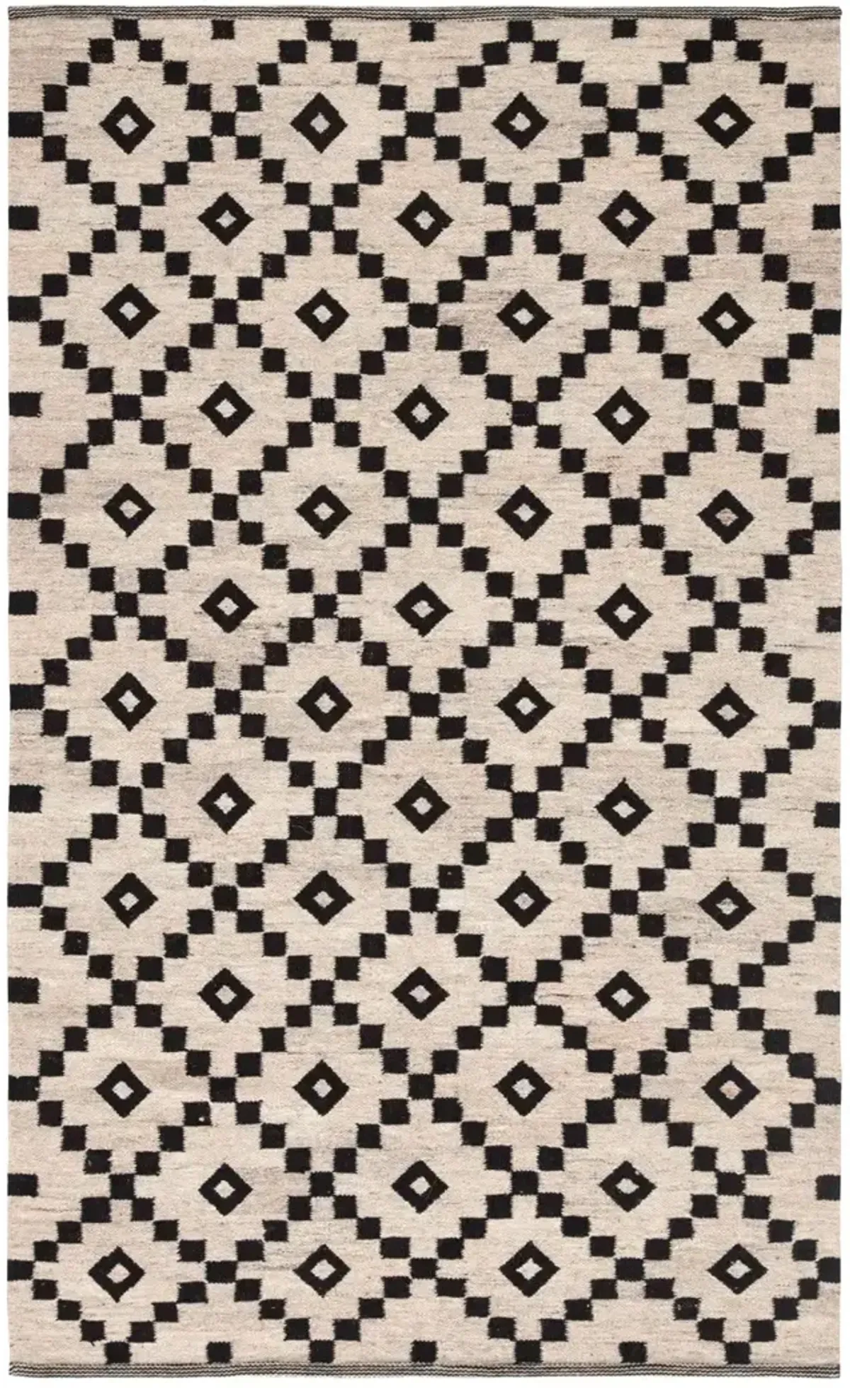 Scandinavia Nordic Croix Black 5' x 8' Rug