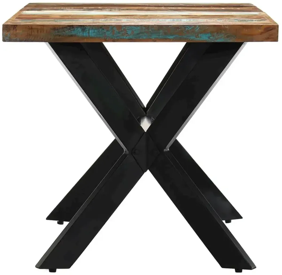 vidaXL Dining Table Solid Reclaimed Wood