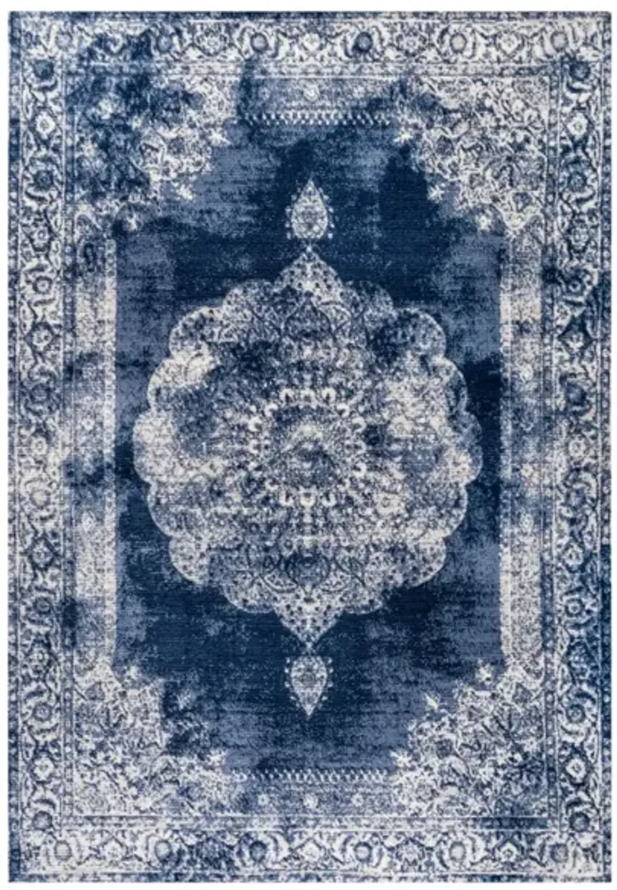 Kelly Rosalia Cottage Medallion Area Rug