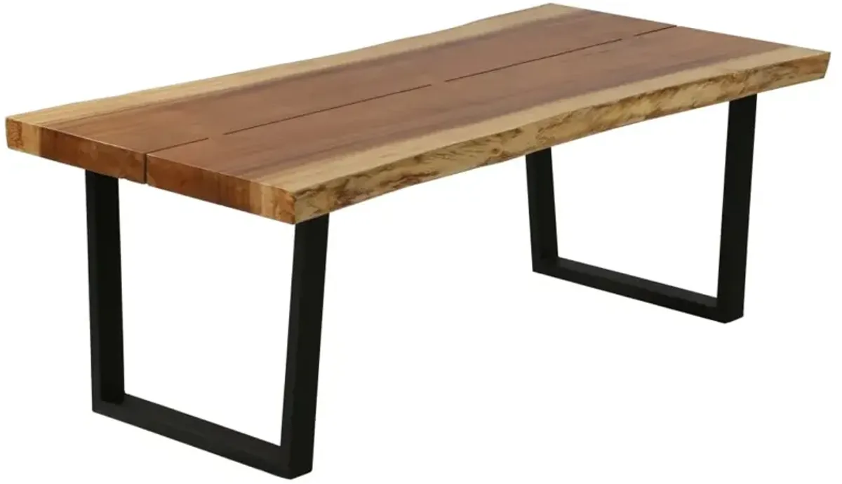 vidaXL Coffee Table Solid Suar Wood 40.2x22x16.1