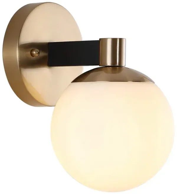 Modernist Globe Metalfrosted Glass Modern Contemporary LED Vanity