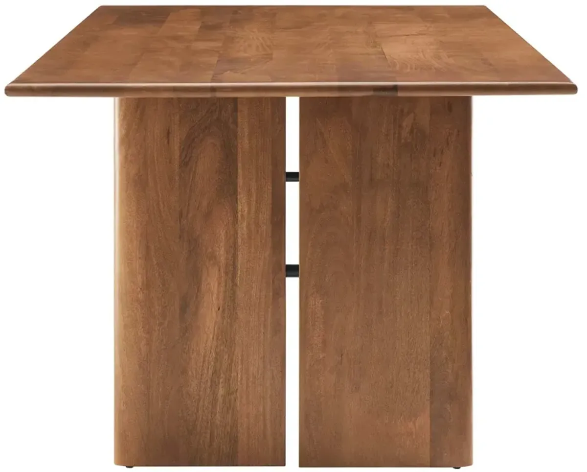 Modway - Amistad 86" Wood Dining Table Walnut