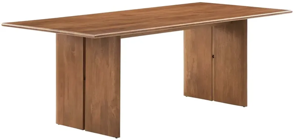 Modway - Amistad 86" Wood Dining Table Walnut