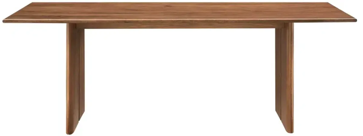 Modway - Amistad 86" Wood Dining Table Walnut