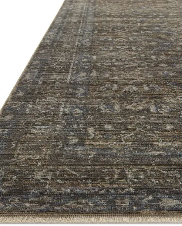 Heritage HER-14 Lagoon / Tobacco 2''5" x 8' Rug by Patent Pending