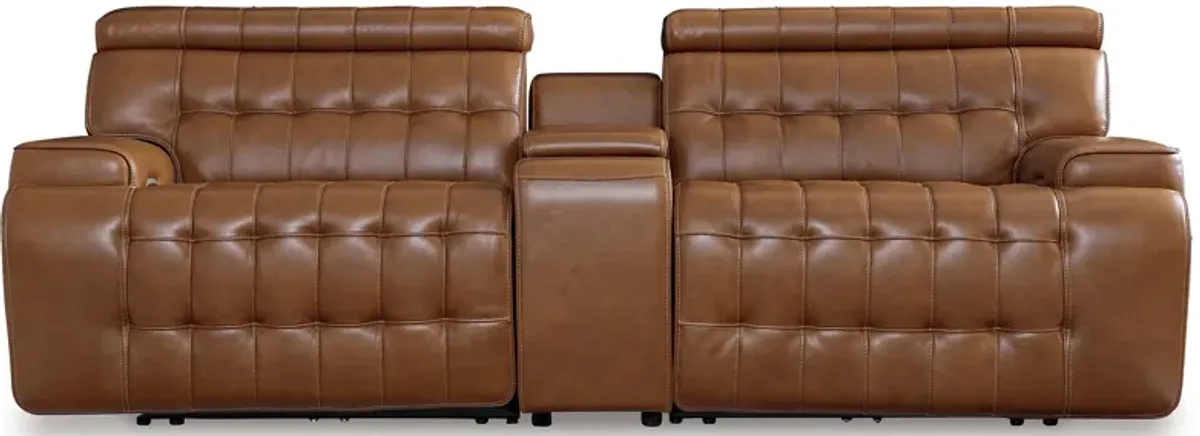 Temmpton 3-Piece Power Loveseat with Console