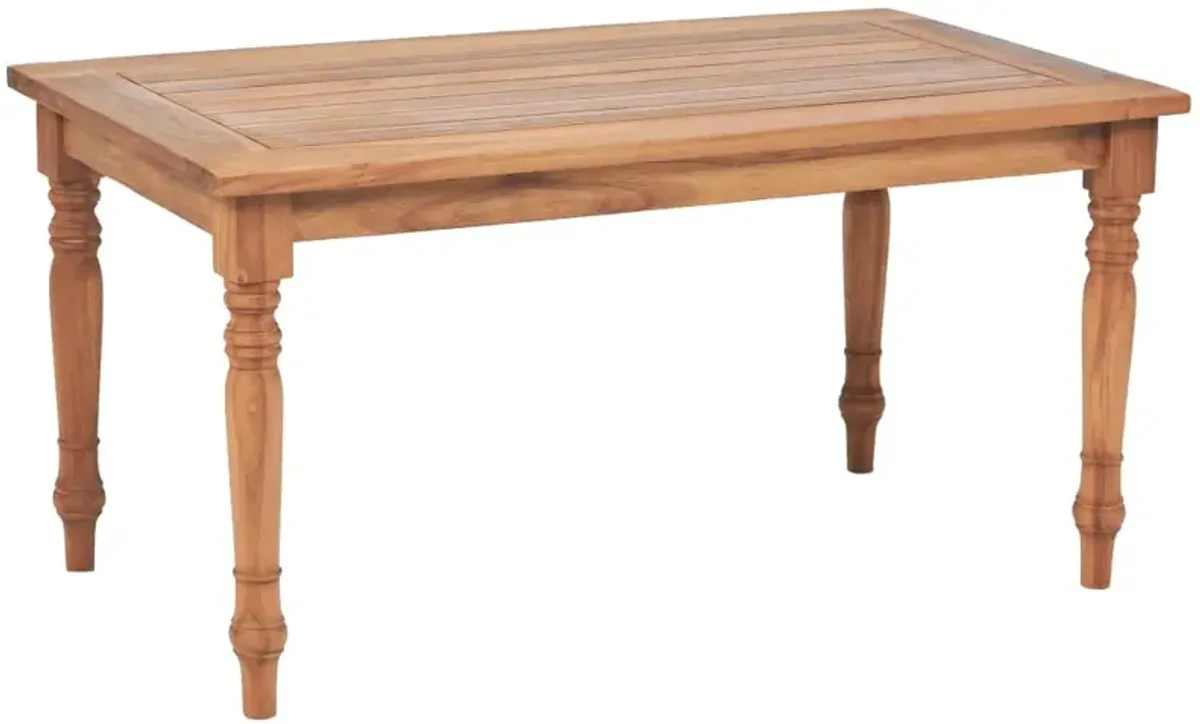 vidaXL Batavia Coffee Table Teak 35.4x19.7x17.7