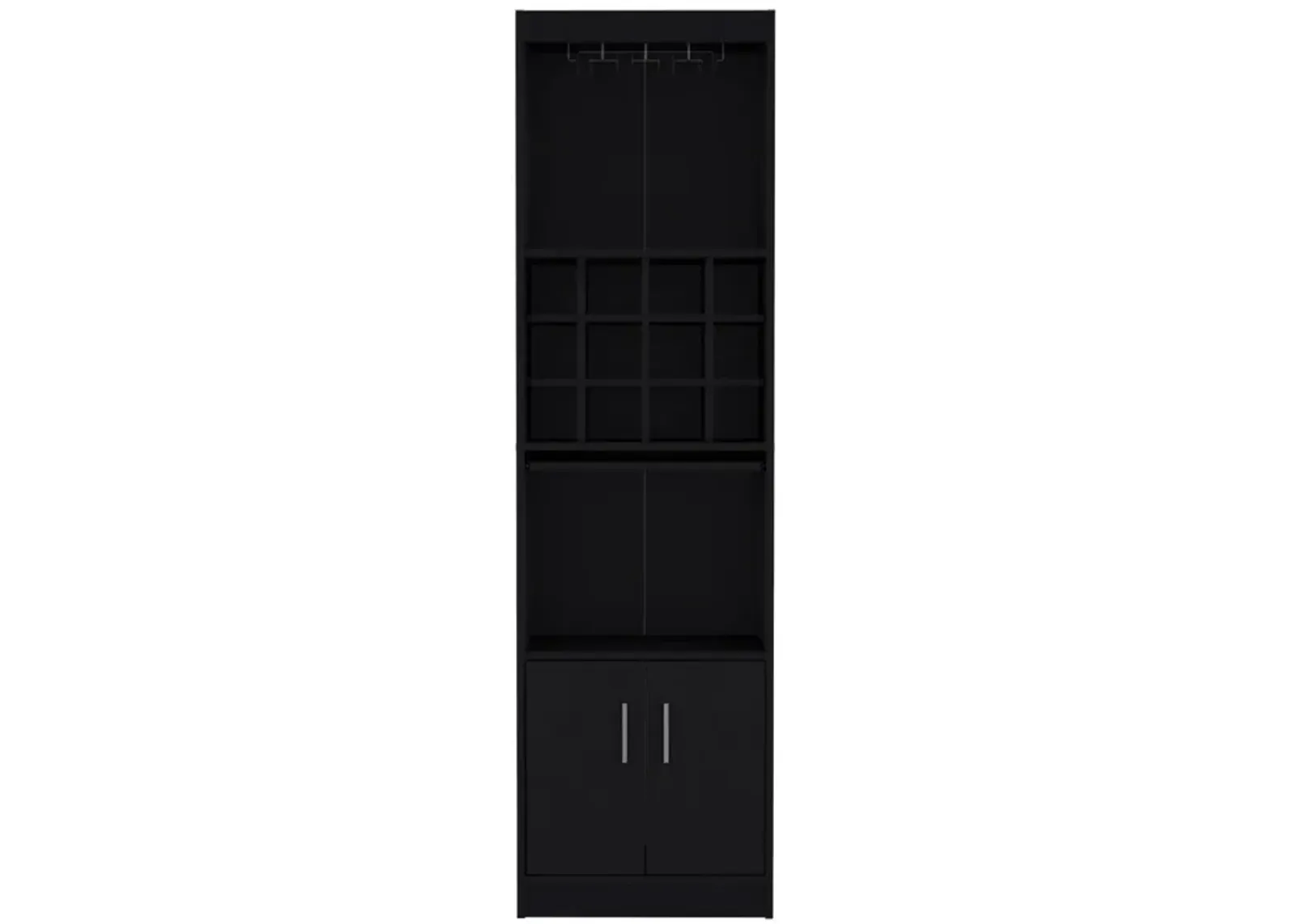 Bar Cabinet Fulton, Living Room, Black